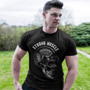 Фитнес тениска Strong Muscle
